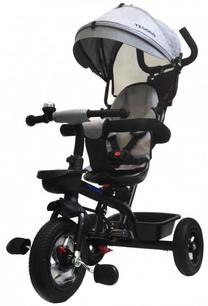 Triratukas Tesoro BT-10, juoda sp./pilka sp.