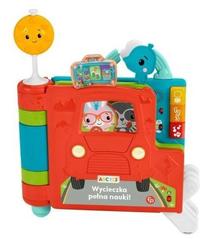 Lavinimo žaislas Mattel Fisher Price Sit To Stand Storybook, oranžinė sp.