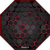 Напольный коврик для игрового кресла Huzaro FloorMat 2.0, черный цв./красный цв.