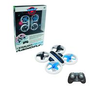Игрушечный дрон Radiofly Starlight 40104, 14 см, синий цв./белый цв./красный цв.