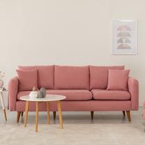 Sofa Hanah Home Sofia 867UNQ1356, rožinė sp., 85 x 215 cm x 91 cm