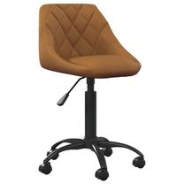 Darba krēsls VLX Velvet 3088844, 46 x 44 x 67.5 - 79 cm, brūna krās.
