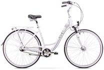 Dviratis miesto Romet Art Deco 7, 28 ", 19" rėmas, balta sp.
