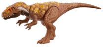 Žaislinė figūrėlė Mattel Jurassic World Wild Roar Megalosaurus HTK73, 33 cm, ruda sp.