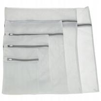 Skalbinių maišas, 60 cm x 59 cm, tekstilė, 9 vnt., balta sp.