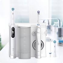Elektrilise hambaharja ja irrigaatori komplekt Oral-B iO4 & OxyJet, valge v.