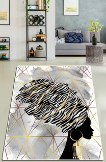 Kilimas Conceptum Hypnose Zebra Hair Cotton, įvairių spalvų, 230 cm x 160 cm