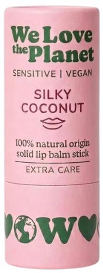 Lūpų balzamas We Love The Planet Silky Coconut, 4.9 g