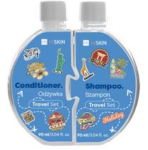 Matu kopšanas produktu komplekts HiSkin Travel Set, 180 ml