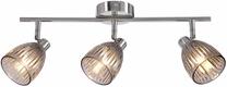Светильник потолочный Candellux Lighting Jeffrey 93-54869, G9, 3 x 40 Вт, серебристый цв. / серебристый цв.