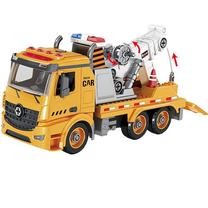Игрушечный грузовик с экскаватором Smily Play Car Tug SP83875, oранжевый цв.