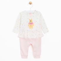 Ползунк, для младенцев, классическая, для младенцев Cool Club Winnie The Pooh LCG2801296, белый цв./светло-розовый цв., 68 см