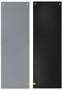 Fitnesa un jogas paklājs HMS Premium MFK03, melna krās./pelēka krās., 180 cm x 60 cm x 1.5 cm