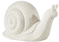 Dekoratyvinė figūrėlė Riso Snail, kreminė sp., 26 cm x 11 cm x 13 cm