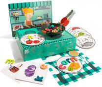 Развивающая игра TopBright ABC Spell & Play Food Box, 70 см, многоцветный, 36 шт.