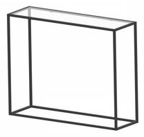 Konsoles galds Kalune Design Artur, melna krās., 100 cm x 30 cm x 80 cm