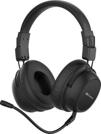 Belaidės ausinės Sandberg ANC FlexMic 126-36, juoda sp.