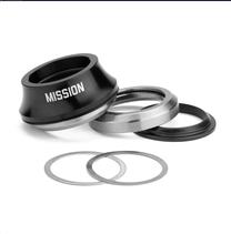 Dviračio guolis Mission Turret Headset Black, aliuminis, sidabro sp./juoda sp.