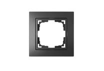 Vienvietis rėmelis Okko Ina 735212.275-40, antracito sp. 1 vt.