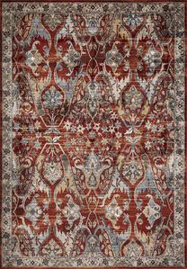 Ковер комнатные Home4you Darly 5, красный цв./бежевый цв., 230 см x 160 см