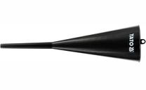 Piltuve Yato, polipropilēns (pp), Ø 130 mm, melna krās.
