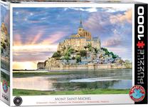 Dėlionė Eurographics Mont St Michel France, 48 cm x 68 cm, 1000 vnt., įvairių spalvų