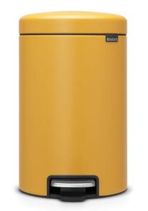 Šiukšliadėžė Brabantia NewIcon, geltona sp., 12 l, 40 cm x 24 cm