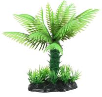 Akvārija dekorācija Zolux Palm Tree 352230, zaļa krās., 13 cm
