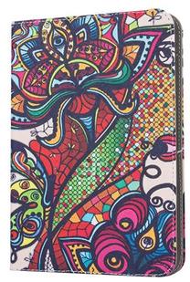 Planšetdatora vāciņš GreenGo Tablet Case 7-8\\, zila krās./balta krās./zaļa krās., 8"