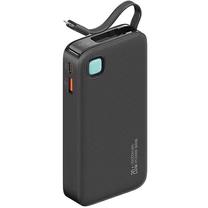 Lādētājs-akumulators (Power bank) Usams XY Series US-CD225, 10000 mAh, 20 W, melna krās.