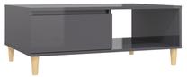 Kavos staliukas VLX 806003, pilka sp., 90 cm x 60 cm x 35 cm