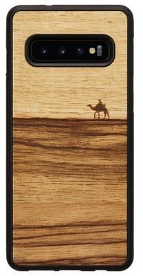 Чехол для телефона Man&Wood, светло-коричневый цв., Samsung