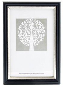Nuotraukų rėmelis ECO 1303207, 40 cm x 30 cm, sidabro sp./juoda sp.