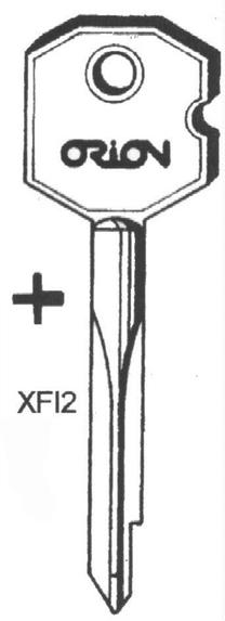Заготовка ключа Jma FM-2X