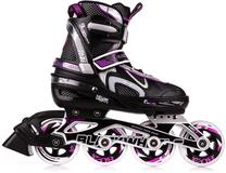 Riedučiai Blackwheels Flex, juoda sp./violetinė sp., 31-34