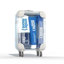 Dantų pasta ir burnos skalavimo skystis, rinkinys HiSkin Travel Size Dental Set, mėtų skonio, 90 ml