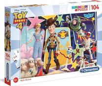 Dėlionė Clementoni Toy Story 4 27129, 33.5 cm x 48.5 cm, 104 vnt., įvairių spalvų