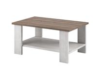 Žurnalinis staliukas Idzczak Meble Alaska, ruda sp., 110 cm x 70 cm x 55 cm