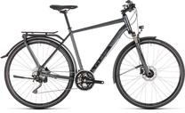 Dviratis turistinis Cube, 28 ", 20" rėmas, pilka sp.