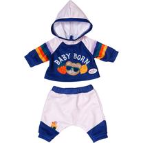 Комплект одежды для куклы Zapf Creation Baby born Jogging, синий цв.
