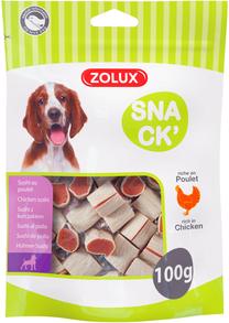 Gardums suņiem Zolux Snack Chicken Sushi, vistas gaļa, 0.1 kg