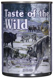 Šlapias šunų maistas Taste of the Wild, ėriena, 0.39 kg