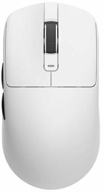 Belaidė žaidimų pelė Royal Kludge M3 Panda, 2.4 ghz / bluetooth / usb, balta sp.