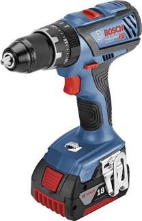 Akumuliatorinis suktuvas-gręžtuvas su akumuliatoriumi Bosch GSB 18V-28 2X5.0AH, 18 V, 5 Ah