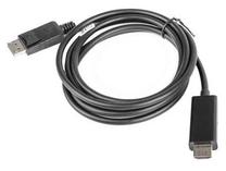 Vads Lanberg DisplayPort / HDMI Display port male, HDMI A male, 3 m, melna krās.