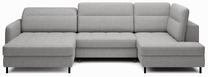 Kampinė sofa Berrto Toscany 03, pilka sp., kairinė, 165 x 306 cm x 100 cm