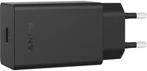 Telefono įkroviklis Sony QZ-UC1, USB-C, juoda sp., 30 W