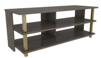 ТВ стол Kalune Design Pueblo, золотой цв./темно-серый цв., 44.6 см x 120 см x 47.4 см