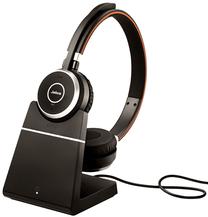 Bezvadu austiņas Jabra Evolve 65 MS Stereo, melna krās.