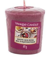 Žvakė, aromatinė Yankee Candle Exotic Acai Bowl, 15 h, 49 g, violetinė sp.
